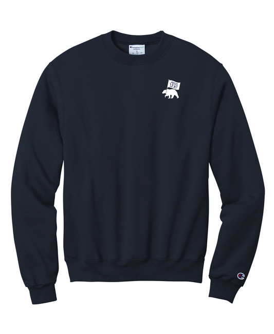 Champion® Powerblend® Crewneck Sweatshirt Navy