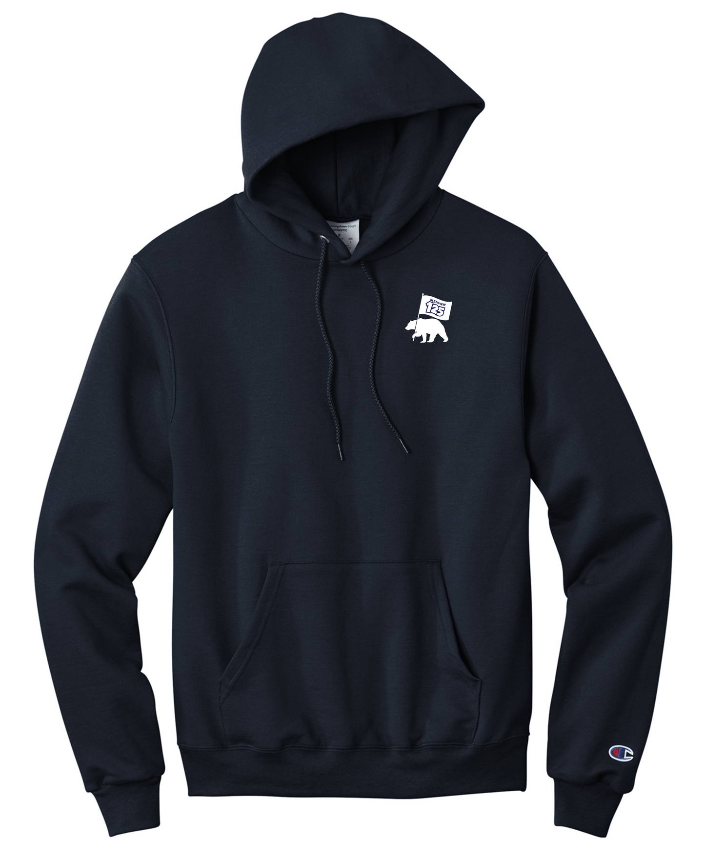 Champion® Powerblend® Pullover Hoodie Navy