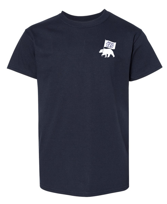 Champion - Youth Tagless T-Shirt Navy